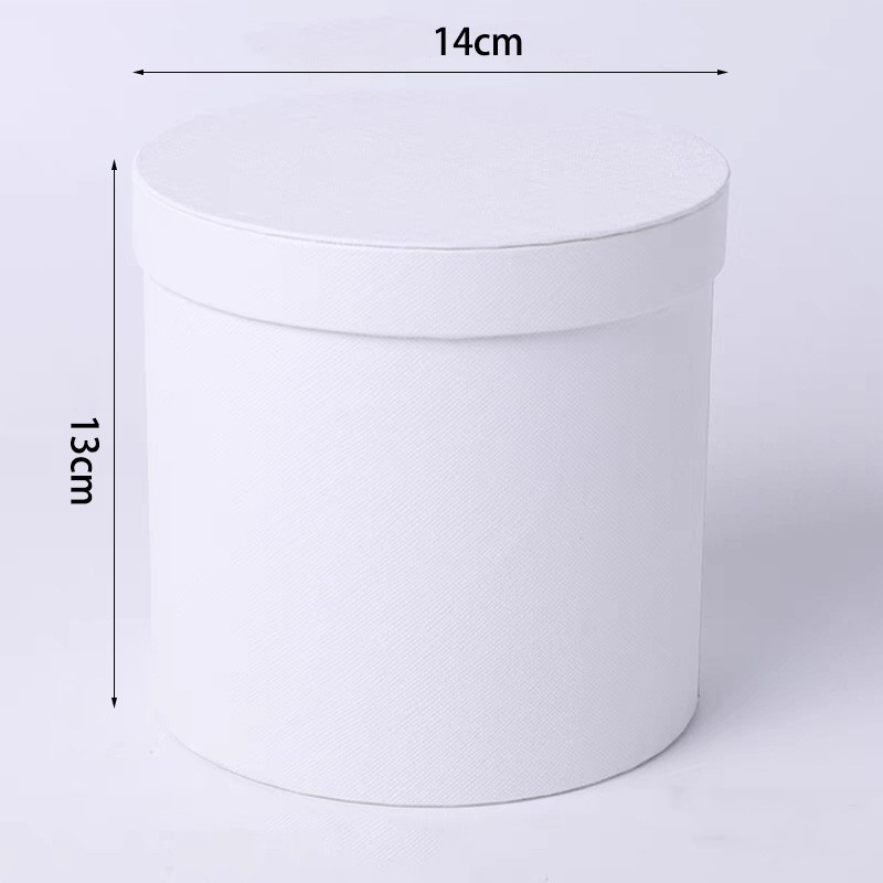 Round Box for Flower Packaging Luxury Paper Cardboard Boxes with Lids ...