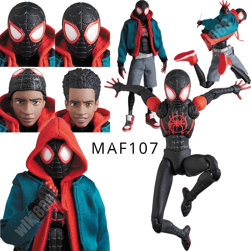 Into the Spider-Verse Animated Movies New Miles Morales MAF107 Peter B ...