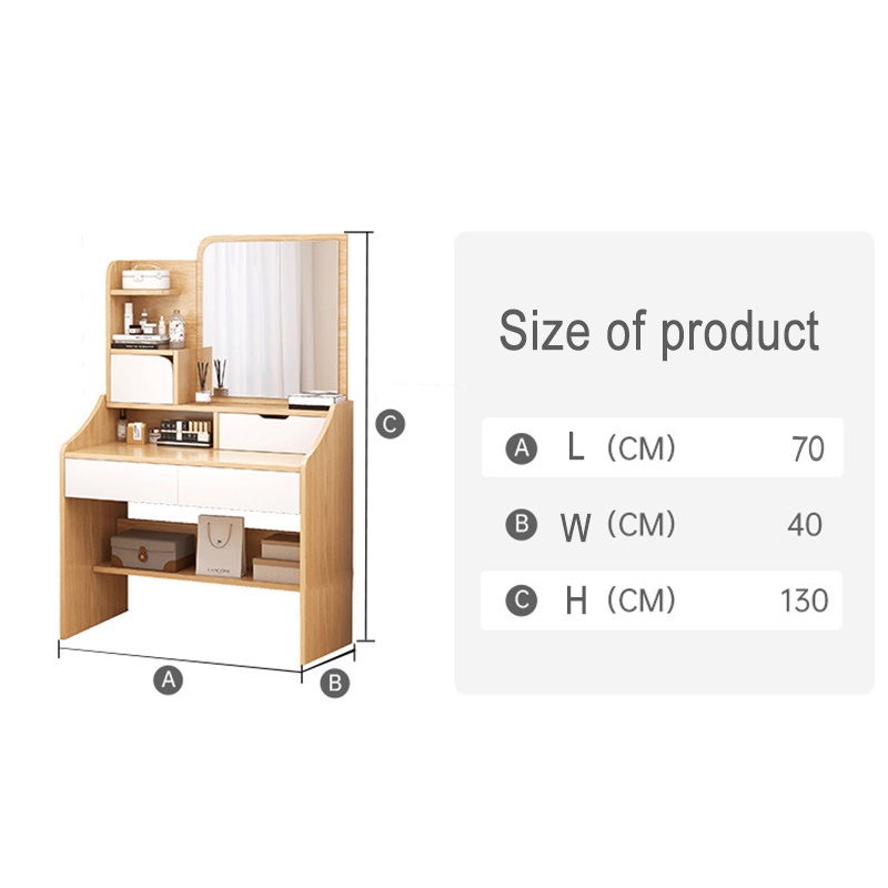 SWEETHOMEDressing table bedroom minimalist modern ins dressing table