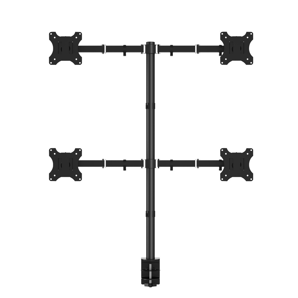 Four Computer Swing Arm Folding Table Monitor Arm Adjustable Tablet 10