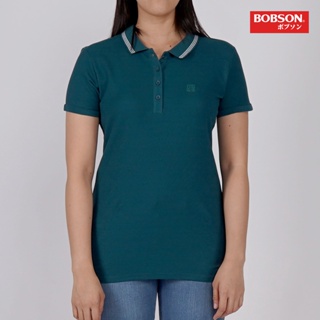 Bobson Japanese Ladies Basic Collared Shirt for Women Trendy Fashion  Regular Fit 137454-U (Teal)