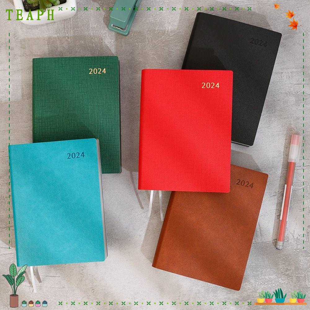 TEAPH Daily Work Plan, Daily Calendar 2024 Daily Planner, Appointment