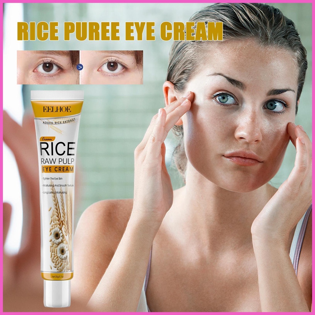 Rice Raw Pulp Eye Care Cream 20g Rice Raw Pulp Firming Under Eye Cream ...