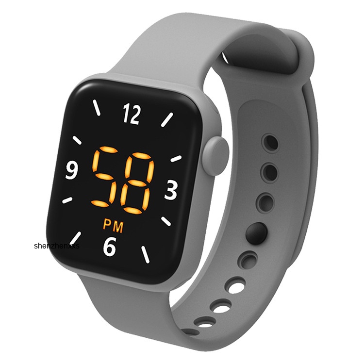 Fashion Touch Screen Watches Men Led Digital Watches Y4 Sport Silicone Band  Day Date Electronic Watches reloj hombre