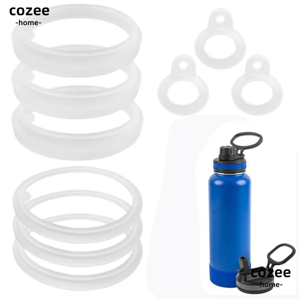 COZEE Water Bottle Gasket Replacement, Transparent Silicone Replacement