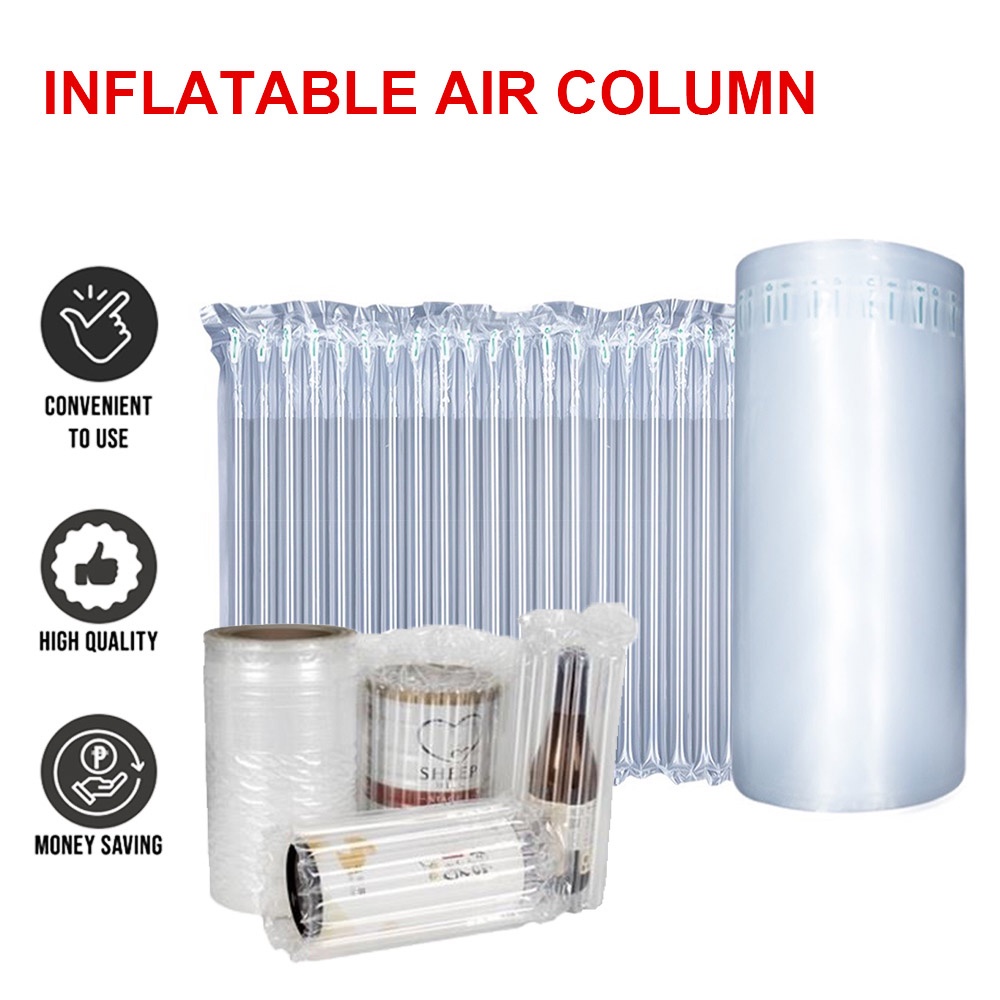 50meters Air Column Bubble Wrap Roll Packaging Air Tube Cushion