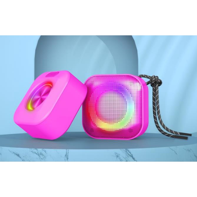 MINISO Portable Wireless Speaker with Colorful Lights Model: BTS-0014 ...