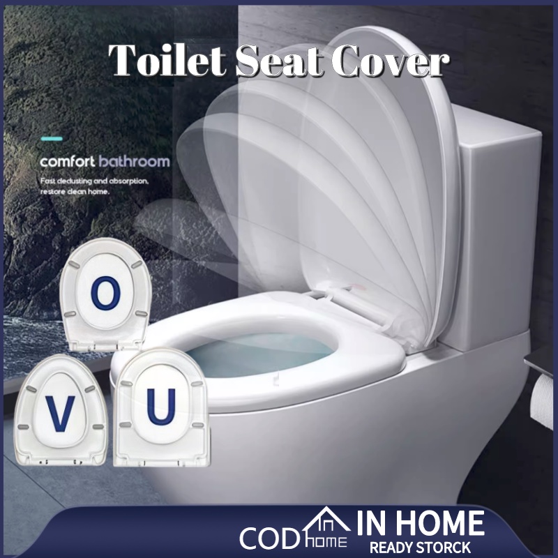U/V/O Type Toilet Seat Lid Cover SlowClose High Quality Bathroom