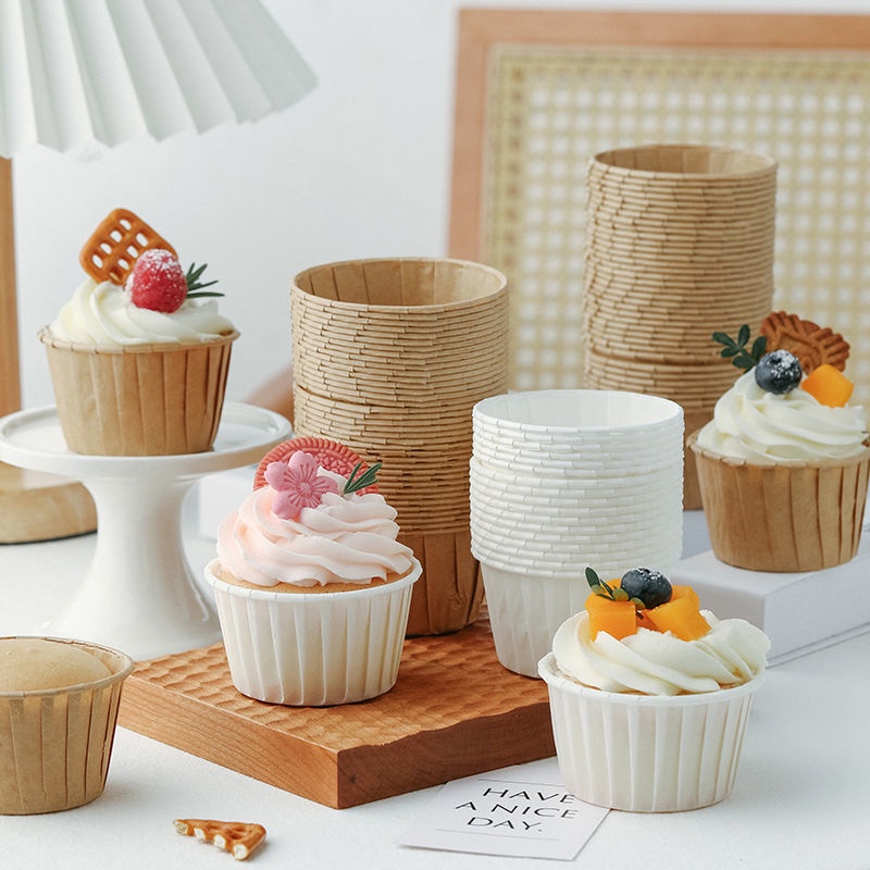 Paper Cup Muffin Cake Baking Cups Mold High Temperature Resistant