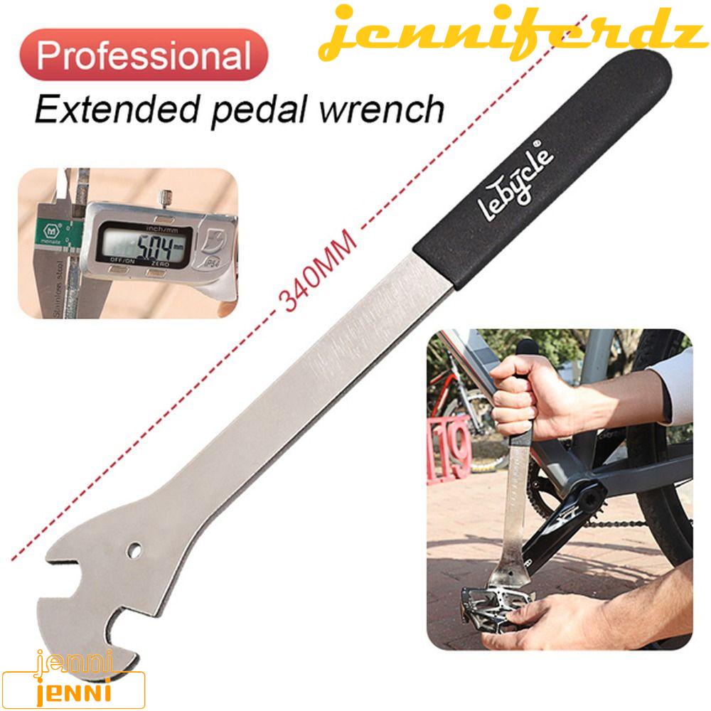JENNIFERDZ Pedal Wrench Bike Accessories Disassembly Tool Long Handle