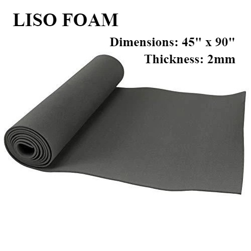 Cosplay Craft Foam Roll 2mm Thick Density Foam Roll (45 Inch x 90 Inch ...