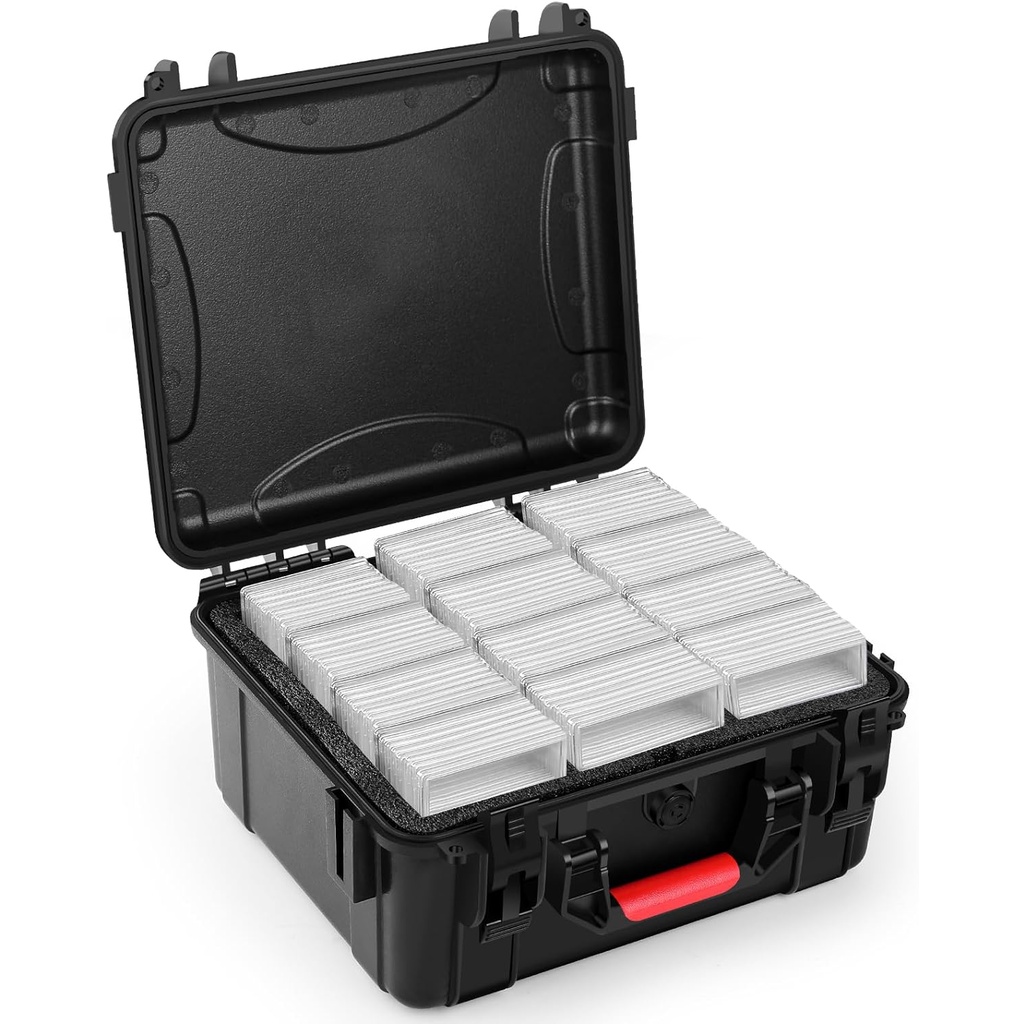 Graded Card Storage Box - 100+ Graded Cards Case Compatible with PSA ...