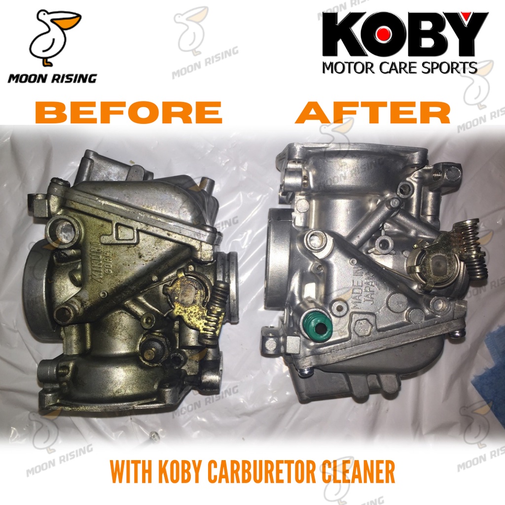 MOTO CARE ORIGINAL KOBY CARBURETOR CLEANER 450ML [MOONRISING] | Shopee ...