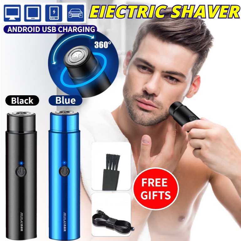Mini Electric Shaver USB Portable Razor Men's Razor Long Lasting