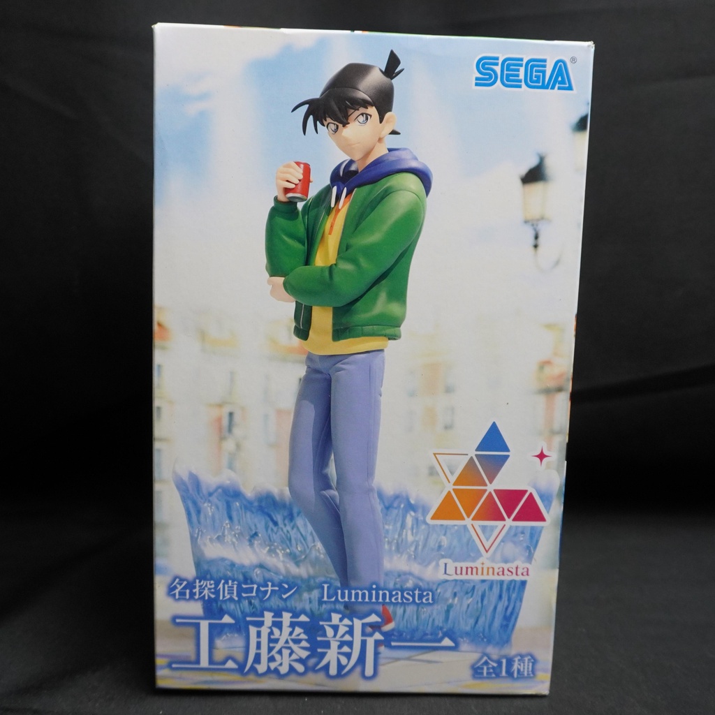 Authentic Detective Conan Luminasta Shinichi Kudo Figure SEGA (MIB ...