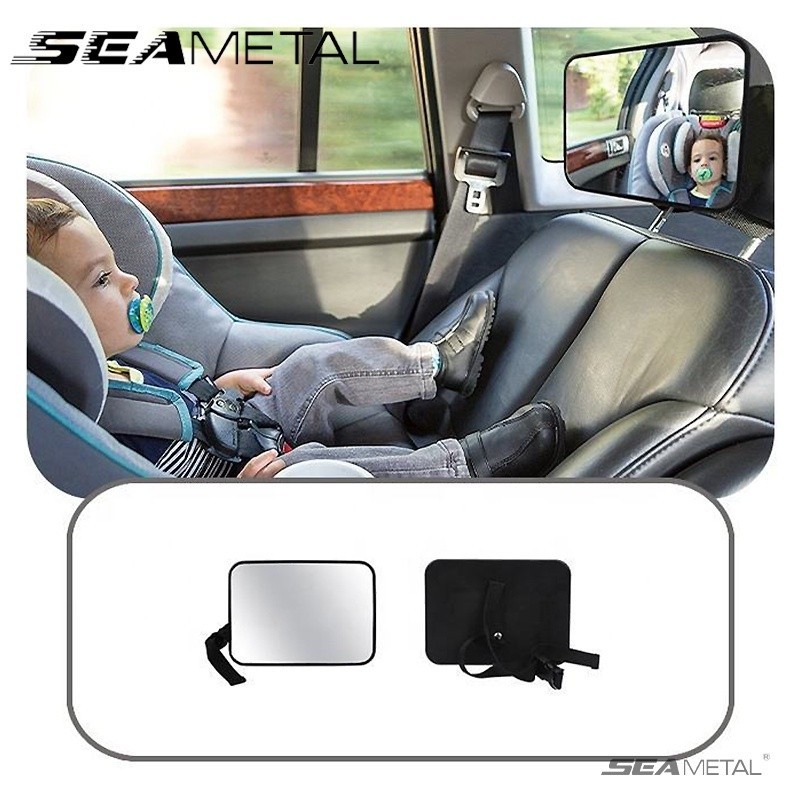 SEAMETAL Car Rear View Mirror Blindspot Child Care Rearview Mirror Car  Safety Seat Mirror Backseat Car Baby Mirror