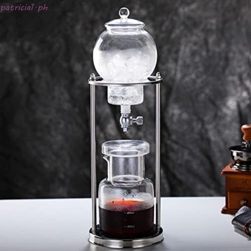 PATRICIA Ice Dripper Coffee Maker, 600ml Borosilicate Glass Cold Brew ...