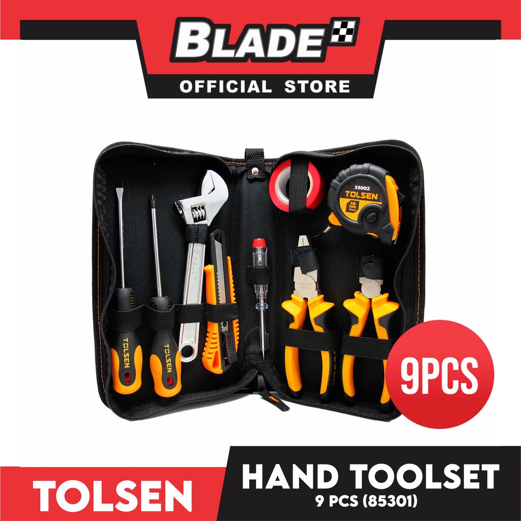 Tolsen 9PCS Hand Tools Set 85301 | Shopee Philippines