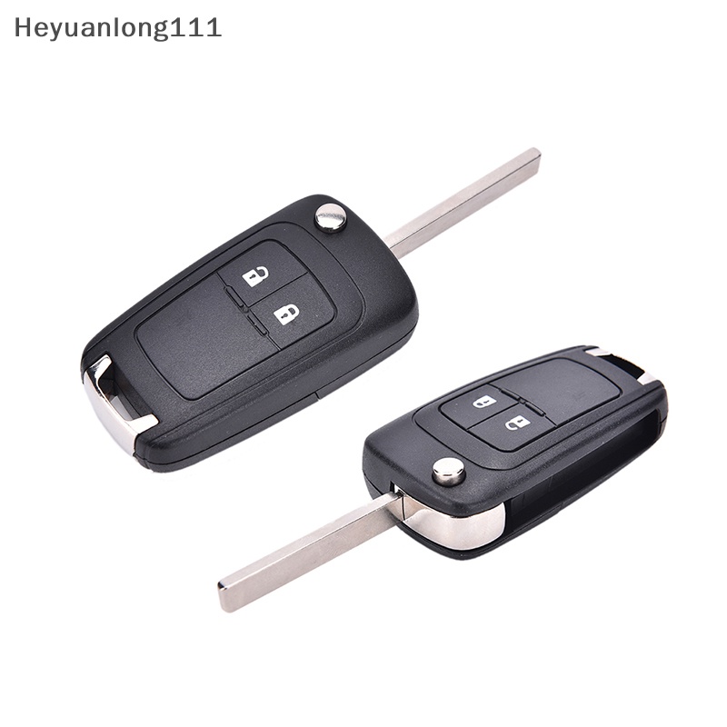 （Heyuanlong111） New 2 Button Flip Remote Key Case Shell For Chevrolet ...