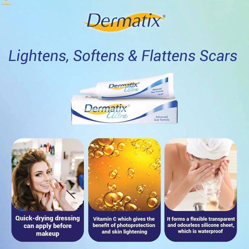 Dermatix Ultra 15g scar silicone gel ointment double eyelid scars