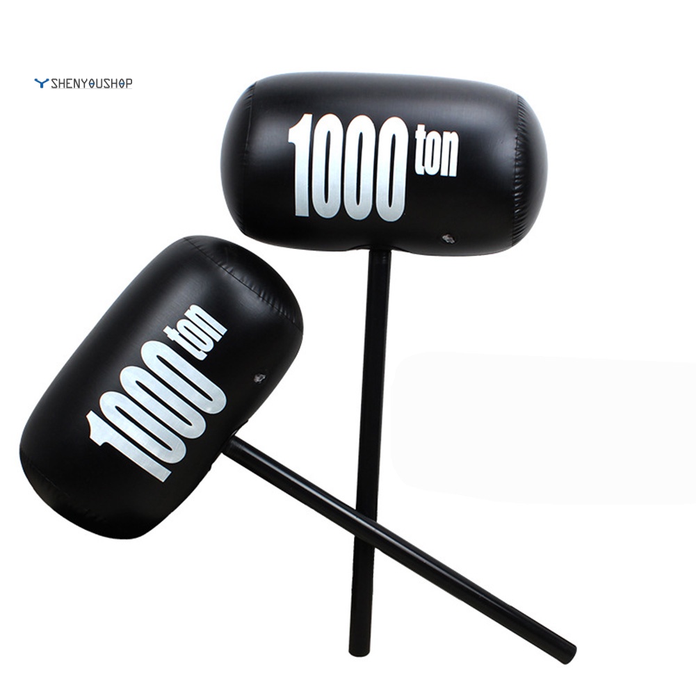 Inflatable 1000 Ton Letters PVC Hammer Mallet Kids Party