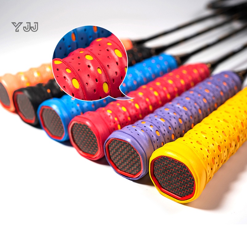 yangjianjun＞ Durability Doublecolor Perforated Keel Hand Glue Tennis