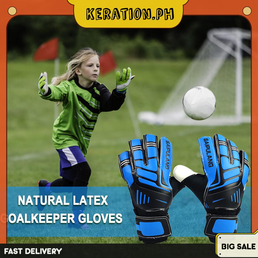 Professional Football Gloves Full Finger PU Goalkeeper Gloves Sports