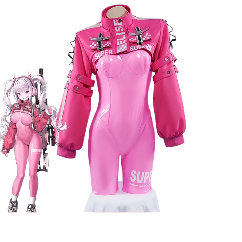 NIKKE goddess of victory NIKKE cos tight jumpsuit Alice cosplay full