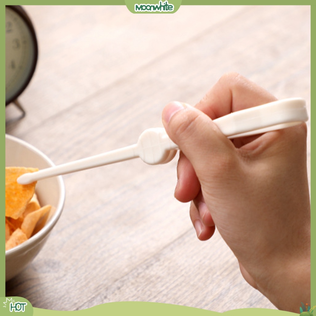 [MOONWHITE] Snack Clip Small Not Dirty Hands Ergonomic Food Grasping ...