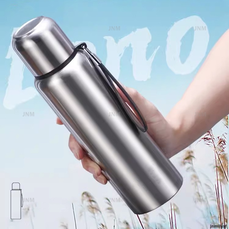 1500ml/1000ml/800ml Thermos Bottle 316 Stainless Steel Sports Water Bottle  Portable Travel Vacuum Flask Insulated Mug Cup