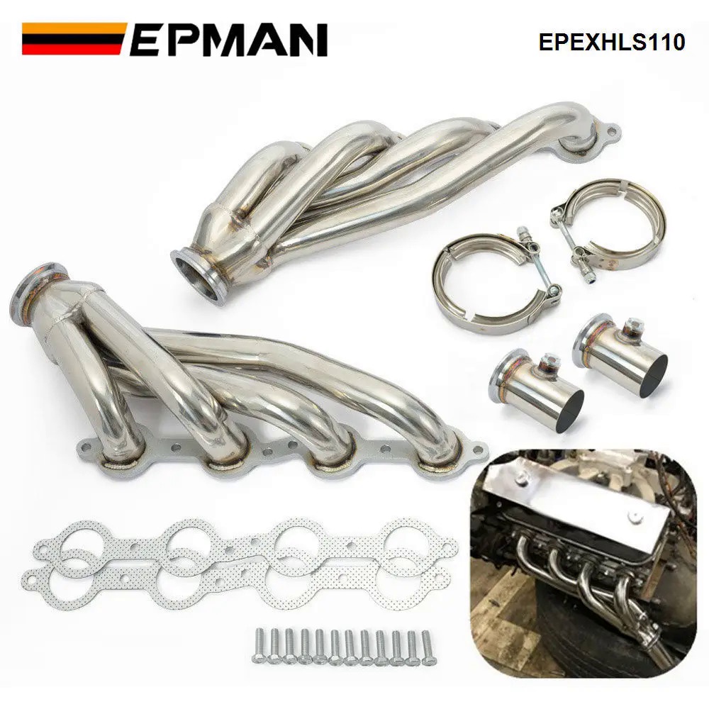 EPMAN Universal LS Swap Conversion Exhaust Headers LS1, LS2, LS3, LS6 ...