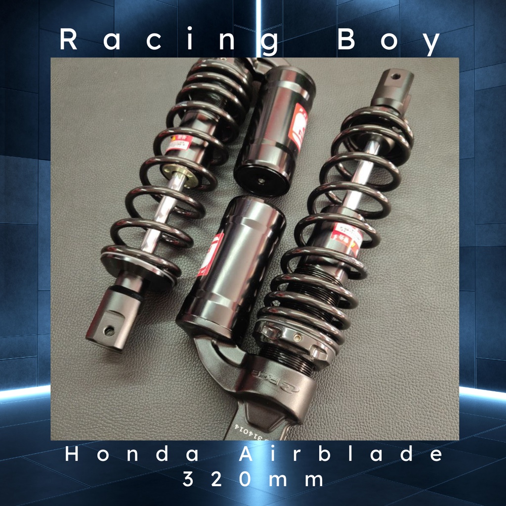 racing boy rcb rear dual shock absorber airblade mb2 series (g-bk ...