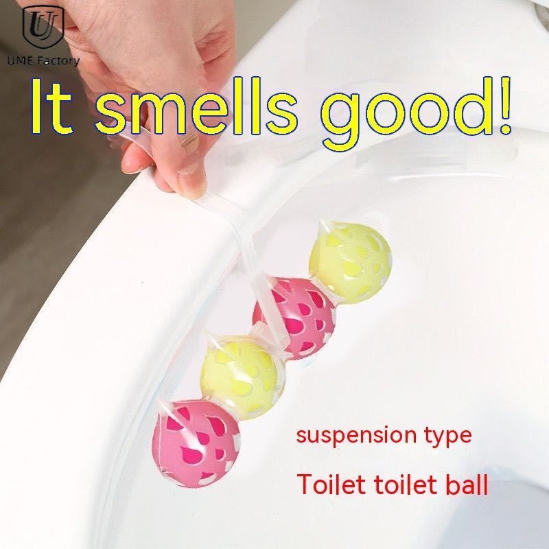 Hanging Toilet Cleaning Ball Automatic Toilet Cleaner 4 in 1 Bowl ...