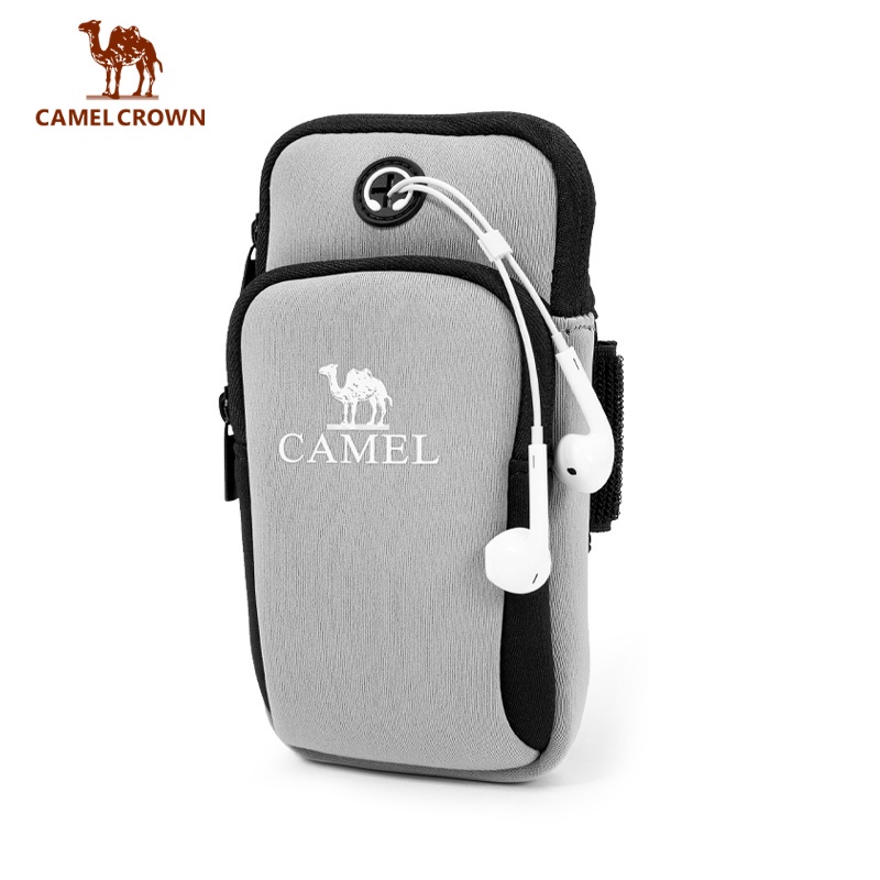 CAMEL CROWN Outdoor Waterproof Sport Armband Bag Outdoor Gym Running Arm  Band Mobile Phone Pouch Case Coverage Holder