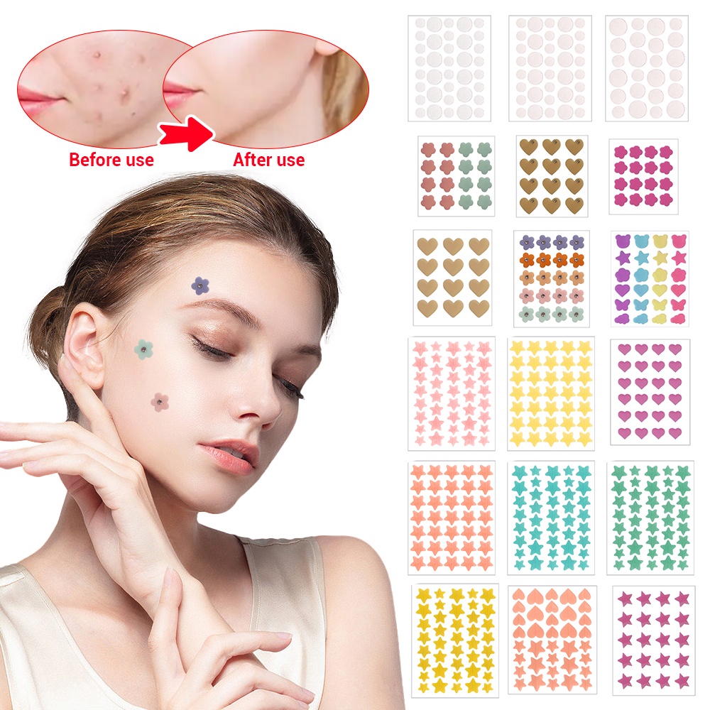 Ance Care Patch star Fade Acne Marks Sticker Cat Paw Print Acne Removal ...