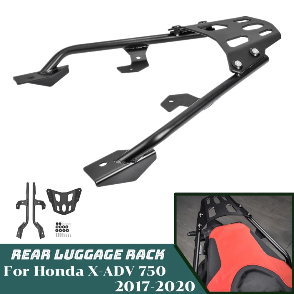 X-ADV750 Rear Luggage Cargo Rack Carrier Mount Backrest for Honda X-ADV ...