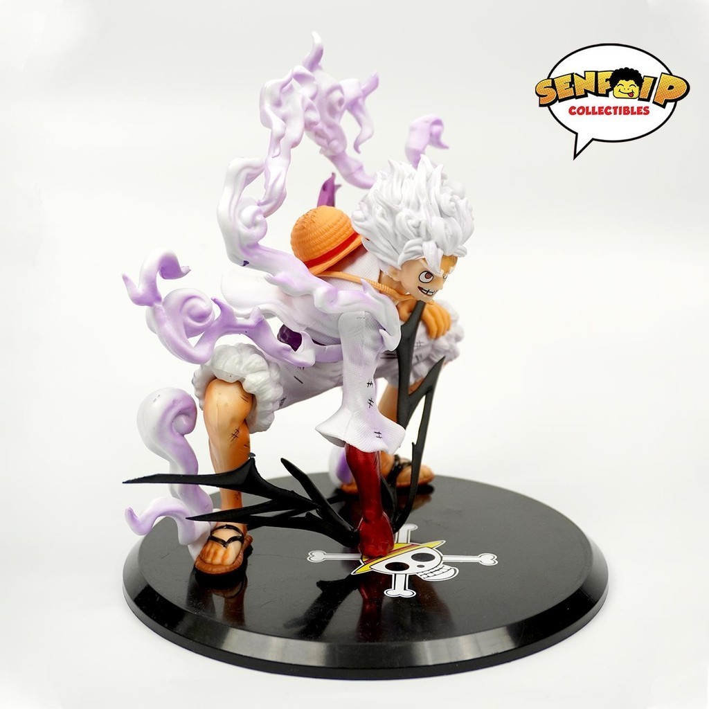 HQKO Anime One Piece Gear 5 Luffy Figure Action Figure 20cm | Shopee ...