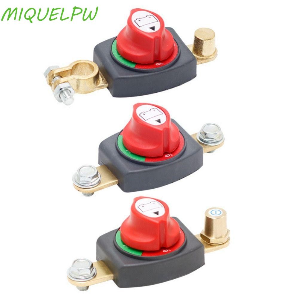 MIQUELPW Battery Disconnect Switch, 2 Position on/Off Waterproof ...
