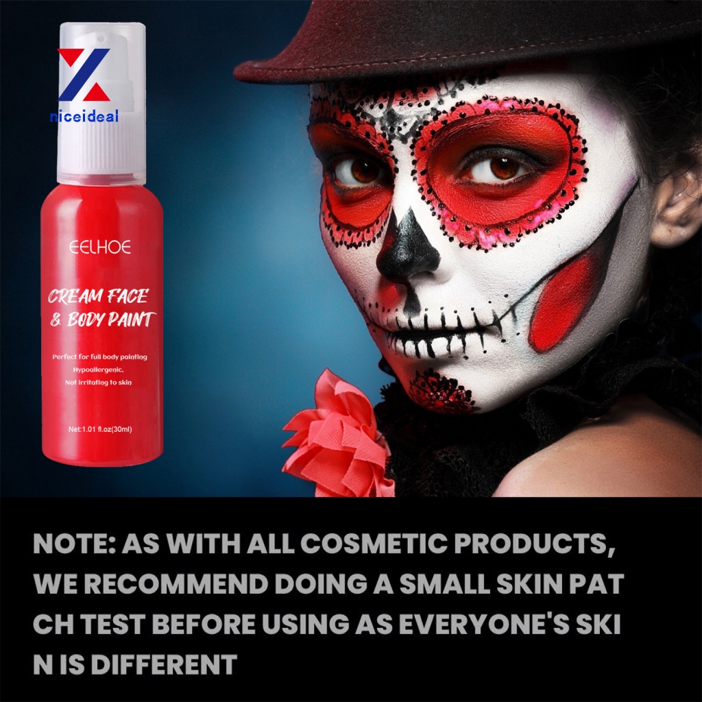 [Ready stock] Fast Drying Body Paint for Dancing Party SFX Special