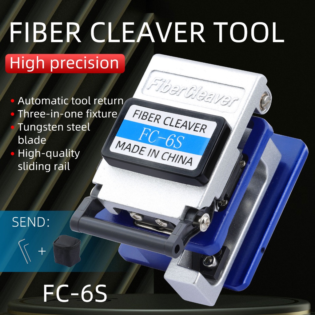 【Preferential Promotion】FC-6S Fiber Cleaver FTTH Optical Fiber Cable ...