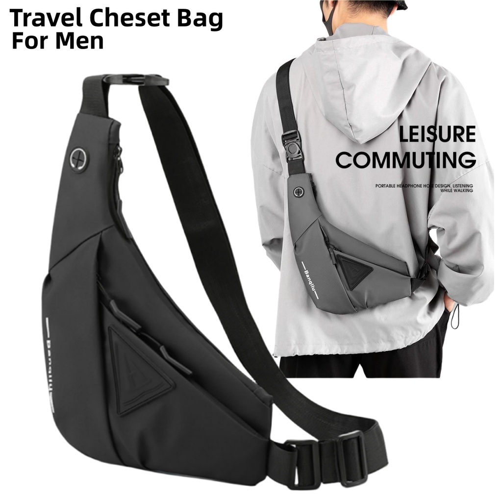 Portable Crossbody Travel Bag for Men