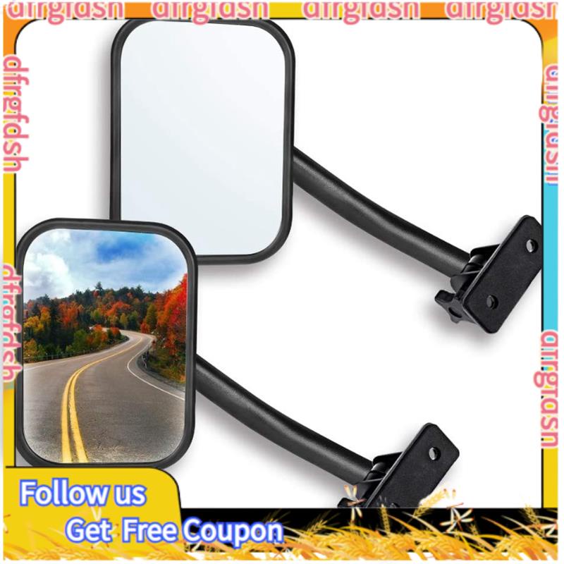 Kentrol Mirror Jeep Wrangler TJ/JK (1997-2018) E-Z Detach - Polished O – Redline360