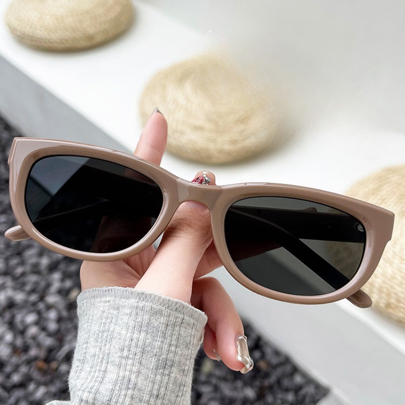 Rectangular Sunglasses For Women Korean Retro Ulzzang Style