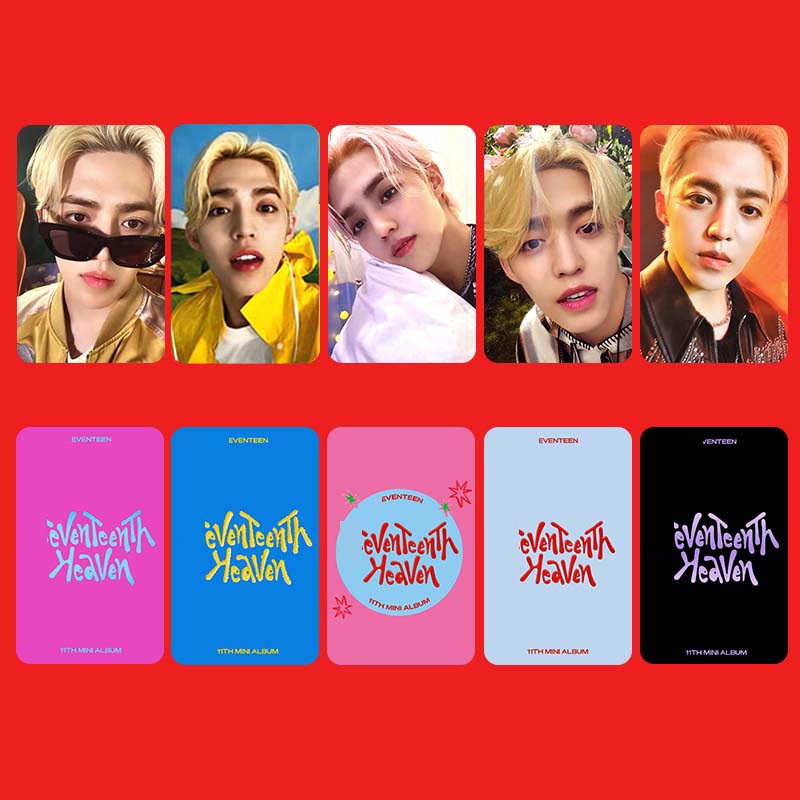 5-13pcs/set SEVENTEEN COMEBACK 11th Mini Album HEAVEN Photocards