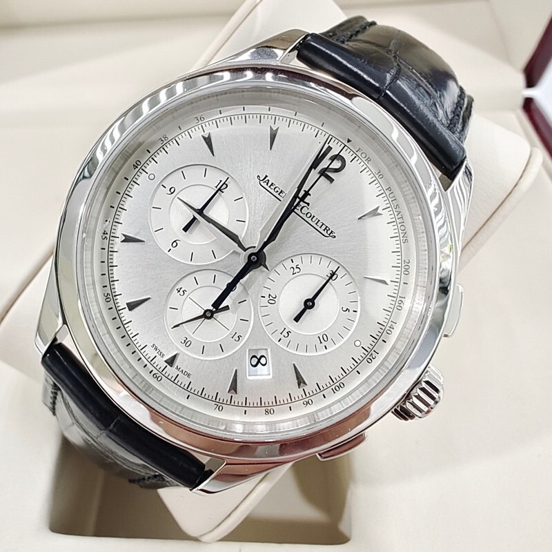 Jaeger Watch Simple Fashion Master Series LeCoultre Men's Second Mobile