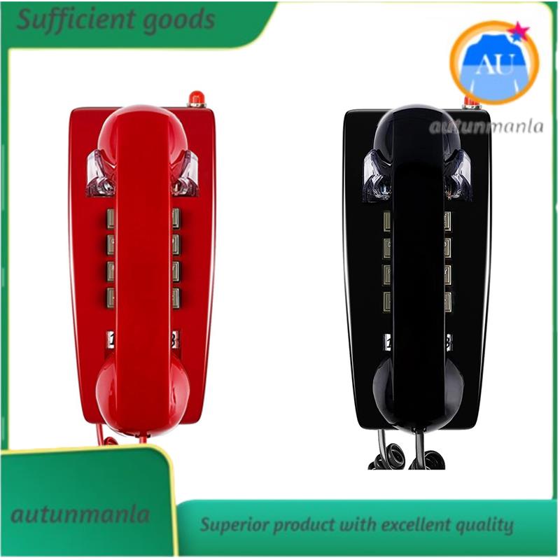 [autunmanla]Classic Wall Phones for Landline with Mechanical Ringing