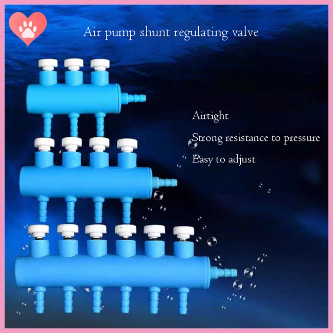 Amostlycute Aquarium Air Pump Hose Splitter Air Distributor Adjustable Tracheal Shunt Single Hole Oxygen Booster Pump Shopee Philippines