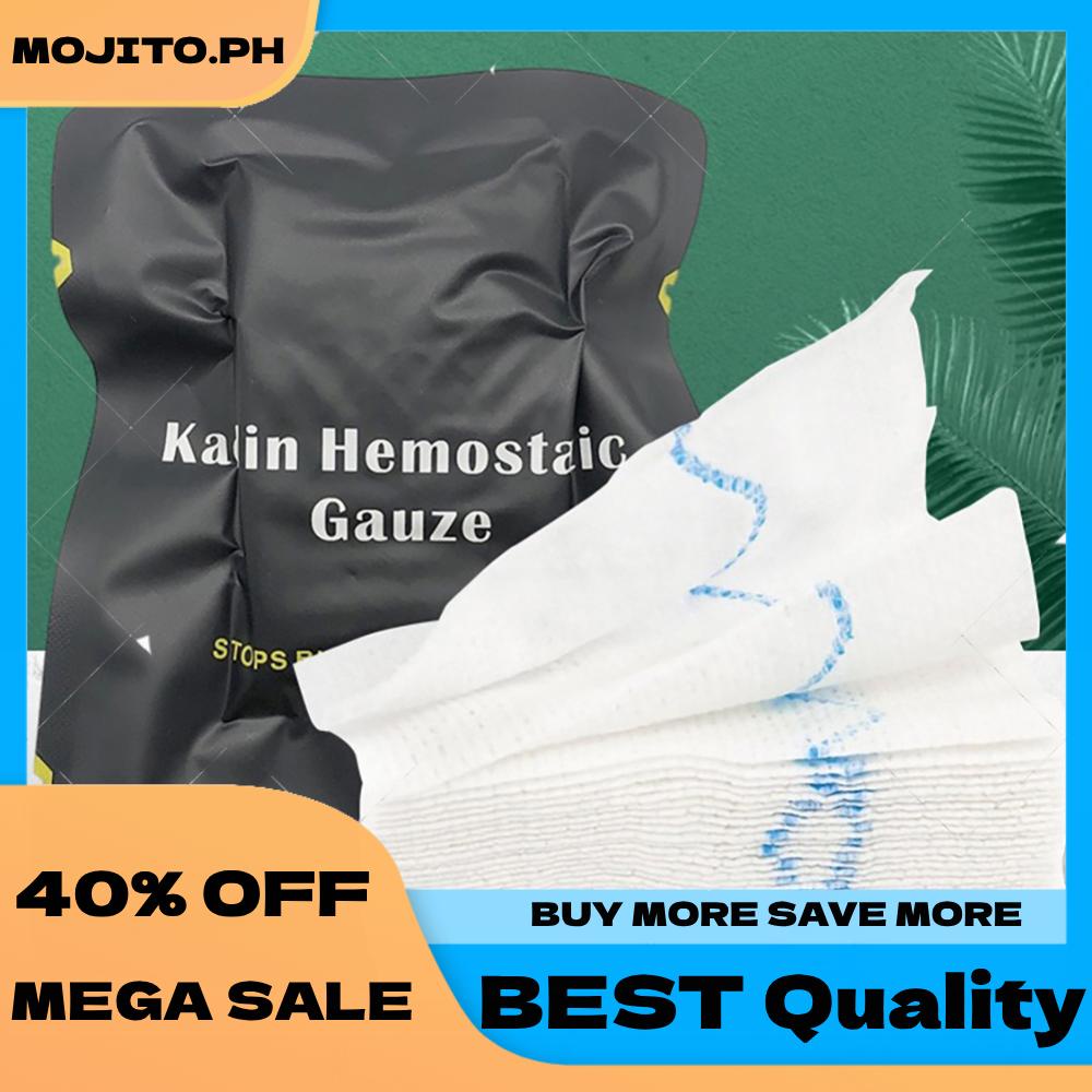 Hemostatic Kaolin Gauze Portable Medical Wound Dressing Outdoor First ...
