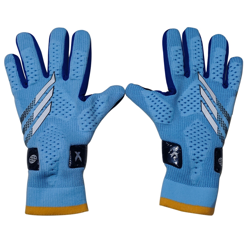 A25 Semi Latex and Fabric Football Goalkeeper Gloves For Kids And
