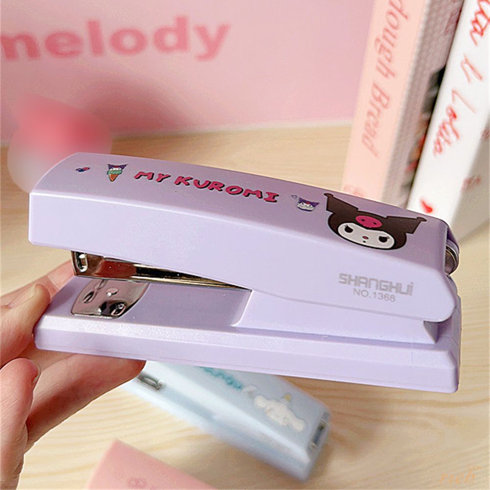 Kawaii Sanrio Stapler My Melody Cinnamoroll Cartoon Stapler Student ...